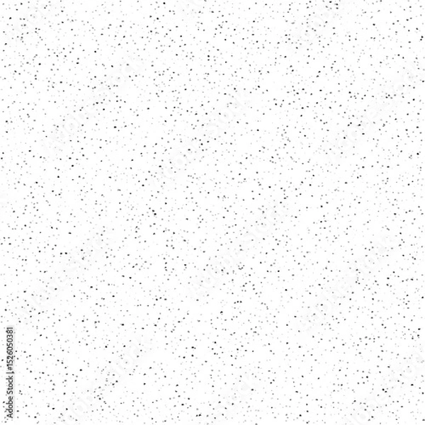 Fototapeta Paper grain background. Gray speckled spray paint texture backdrop. Abstract vector illustration.