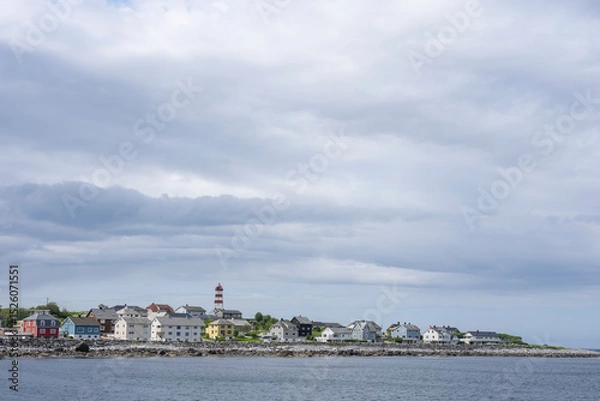 Fototapeta View from Alnes, Giske, Møre og Romsdal, Norway