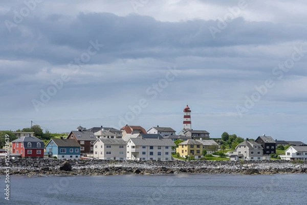Fototapeta View from Alnes, Giske, Møre og Romsdal, Norway