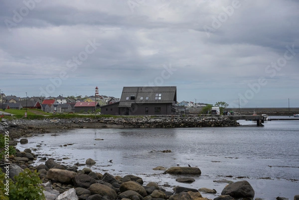 Fototapeta View from Alnes, Giske, More og Romsdal, Norway