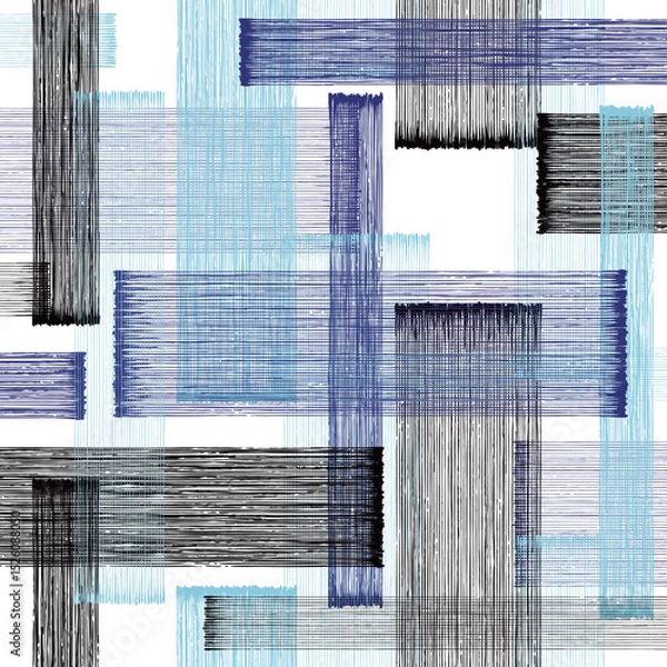 Fototapeta Collage pattern of abstract and meaningless textures,