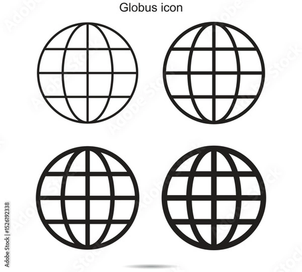 Obraz Globus icon