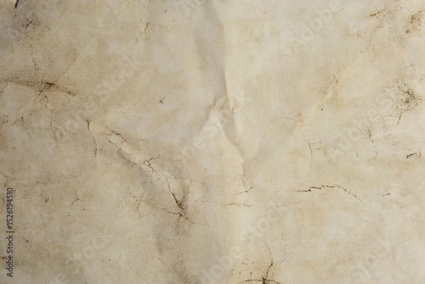 Fototapeta Old paper vintage texture surface for background. Recycle brown paper crumpled texture, Brown color recycled paper texture blank with copy space for text.