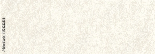 Fototapeta Handmade washi paper background. Tiny speckle fiber texture pattern. Organic unbleached kraft paper texture. Off-white bg. Cream color handmade banner backdrop. Light beige sand grain effect