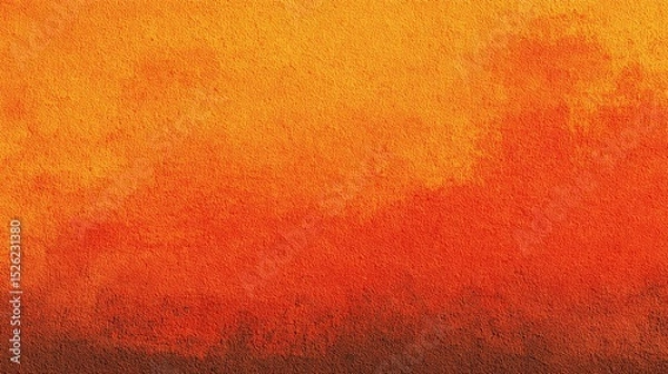 Fototapeta Vibrant gradient with warm hues of orange, evoking feelings of warmth and energy. Seamless transition of shades creates a calming, yet stimulating visual.