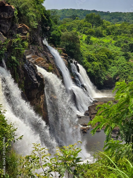 Obraz Image of Boali waterfall in central african republic 