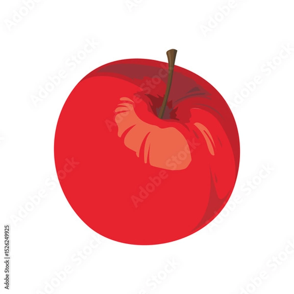 Fototapeta Make a Professional Apple Vector Art