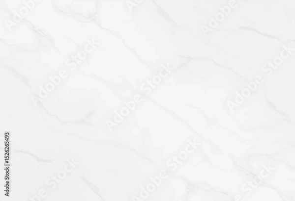 Obraz Elegant white marble background, subtle gray veining creates depth and shadow,  glossy,  gray