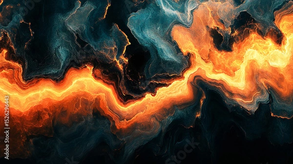 Obraz Beautiful abstract fluid art seamless pattern background