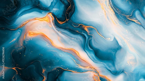 Obraz Beautiful abstract fluid art seamless pattern background