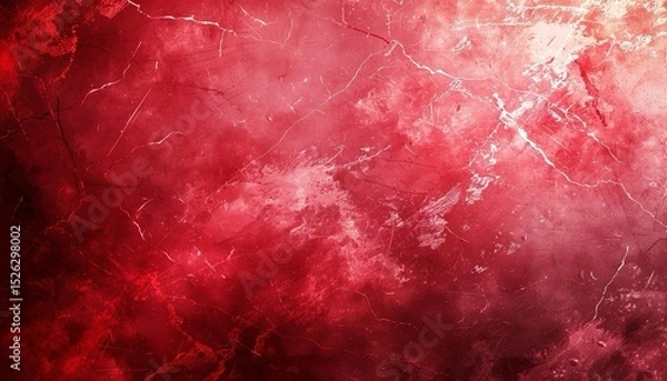 Fototapeta Diverse tonalità di rosso con venature bianche si intrecciano, creando un effetto artistico e astratto. La texture è liscia e raffinata, tipica delle superfici di marmo.
