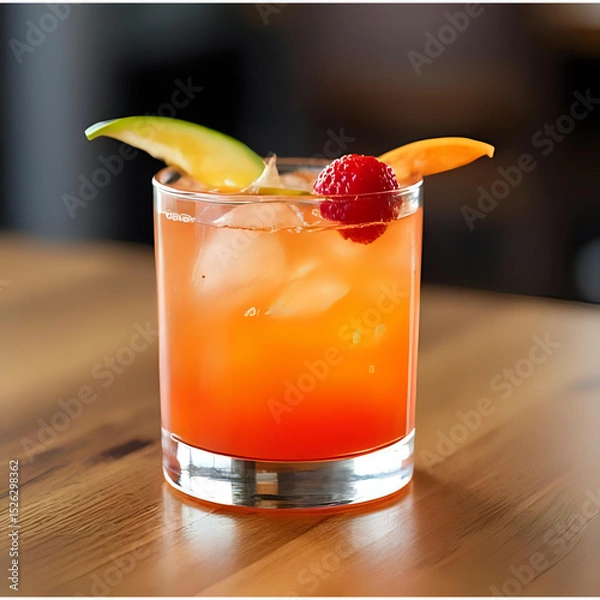 Obraz cocktail with lemon