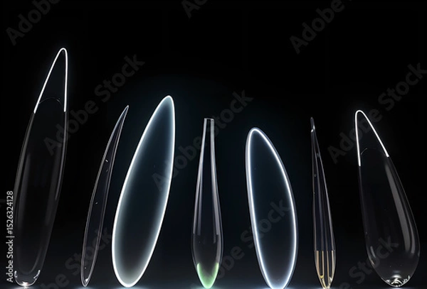 Fototapeta Visual luminous effects line radius light technology background neon light beams in motion Racing car flash effects and dynamic with luminous laser,creating an electrifying visual for speed