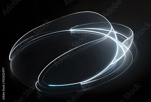 Fototapeta Visual luminous effects line radius light technology background neon light beams in motion Racing car flash effects and dynamic with luminous laser,creating an electrifying visual for speed