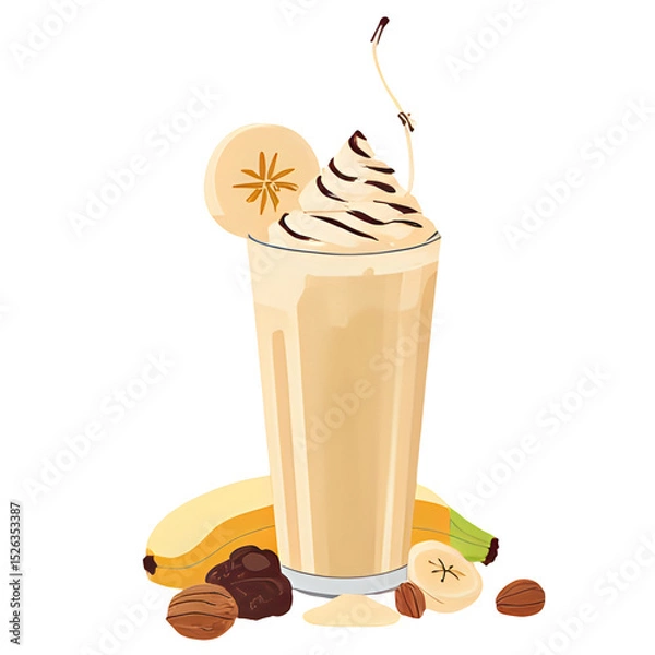 Obraz milk and cookies