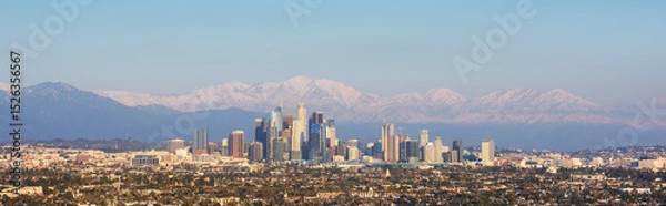 Obraz Downtown Los Angeles at sunny day