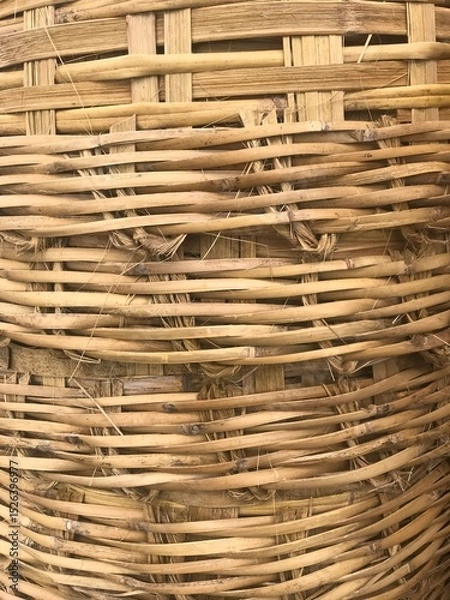 Obraz wicker basket texture