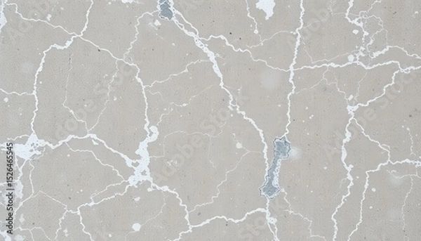Fototapeta Textured background. Beige surface with white veining creating abstract patterns reminiscent of nature's formations