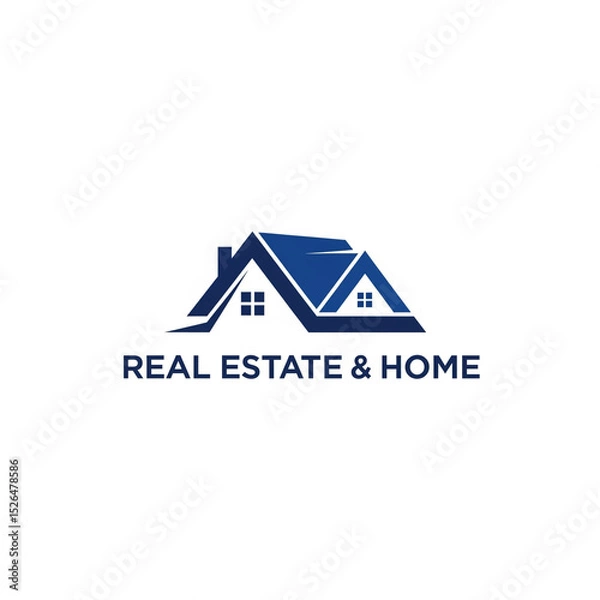 Fototapeta real estate logo