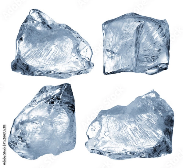 Fototapeta ice blocks