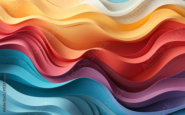 Fototapeta Effet de matières avec plusieurs couleurs