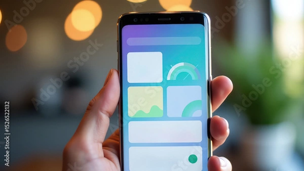 Fototapeta Digital Wallet and Mobile Banking