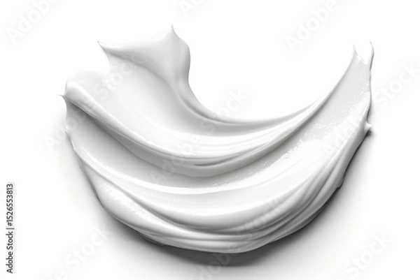 Obraz White cosmetic cream Isolated on White Background