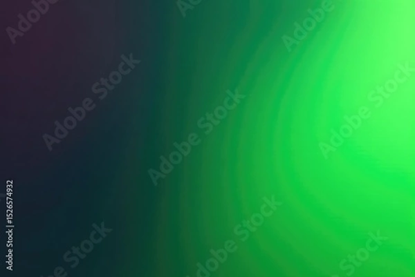 Obraz Smooth gradient transition from dark to light green, abstract background , jade, environmental