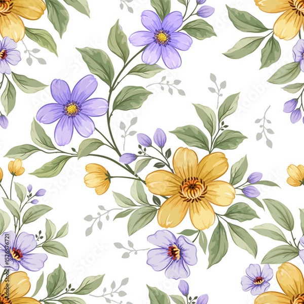 Obraz Flowers pattern1512