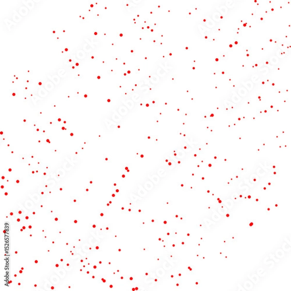 Fototapeta Random small specks vector seamless pattern. Trendy grunge design with dots. Grainy surface distress vector texture. Spray paint on white background. Hand drawn dotted texture. Random speckle dots