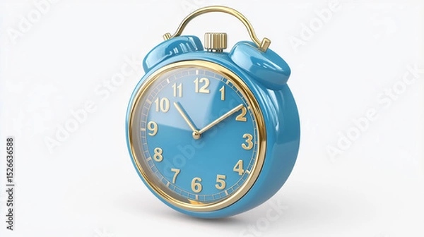 Fototapeta vector clock on a white background