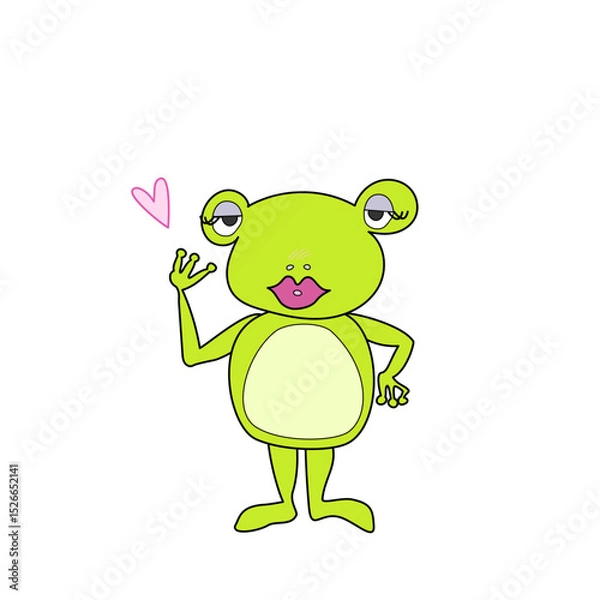 Fototapeta 乙女カエル