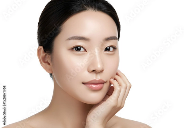 Obraz Woman with flawless skin (3)