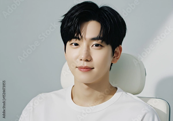 Obraz Young man, casual portrait