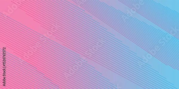Obraz Abstract background with Flowing particles wave pattern colorful gradient blue purple pink. Digital future technology. Artificial intelligence and big data. AI technology, science, music. Vector EPS10