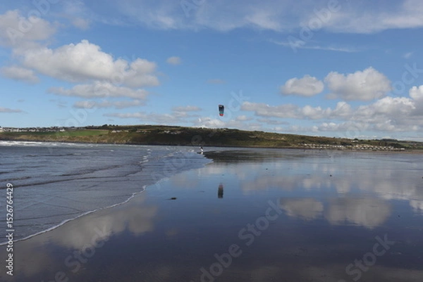 Obraz Kite surfer on the beach