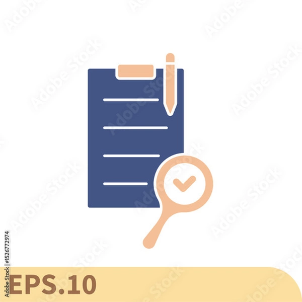 Obraz audit icons  symbol vector elements for infographic web