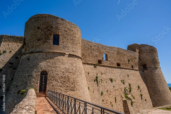 Fototapeta Ortona, Abruzzo. The Aragonese Castle