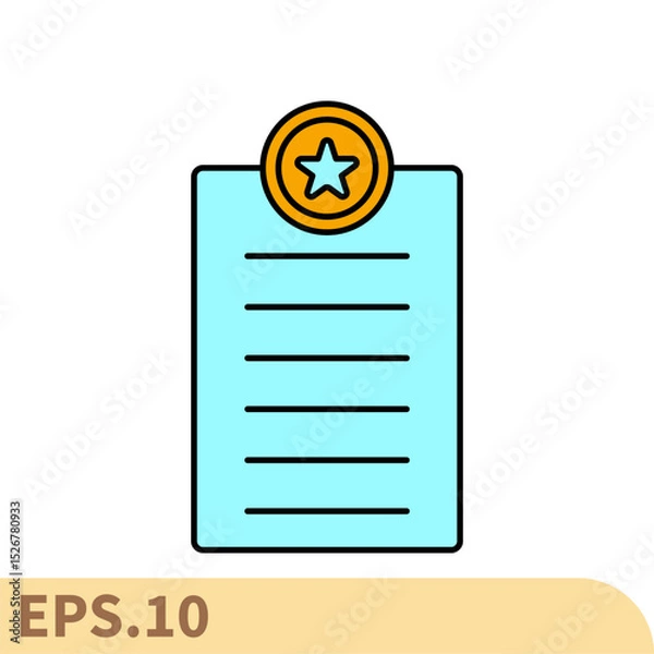 Obraz standardization icons  symbol vector elements for infographic web