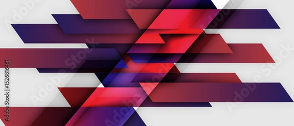 Fototapeta abstract new wave header illustration