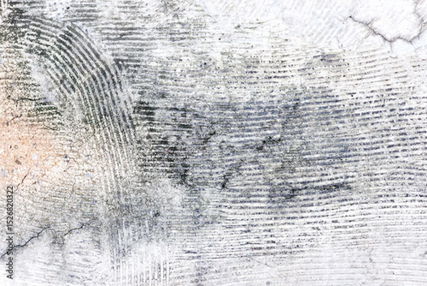 Fototapeta fingerprint on a grunge background