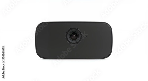 Obraz Black rectangular vehicle mirror