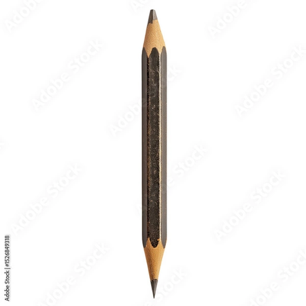 Obraz Simple Pencil on White Background Image