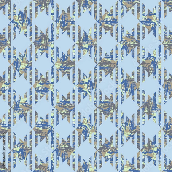 Fototapeta Checkered Seamless Pattern