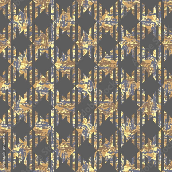 Fototapeta Checkered Seamless Pattern