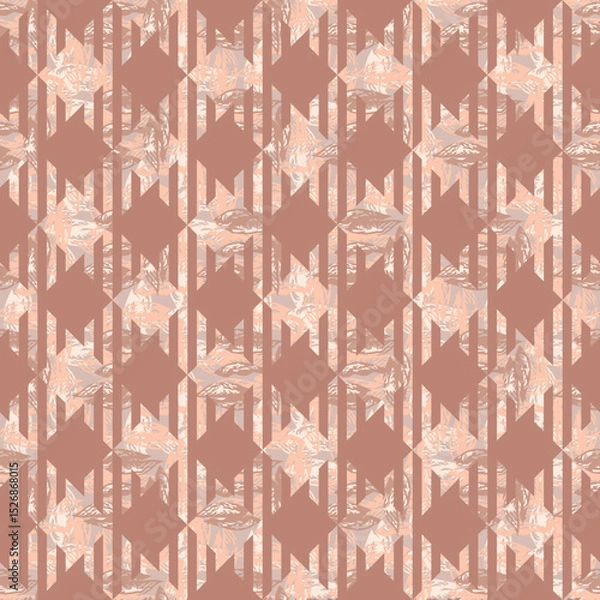 Fototapeta Checkered Seamless Pattern