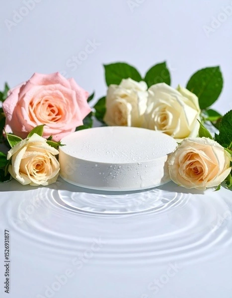 Obraz bouquet of white roses