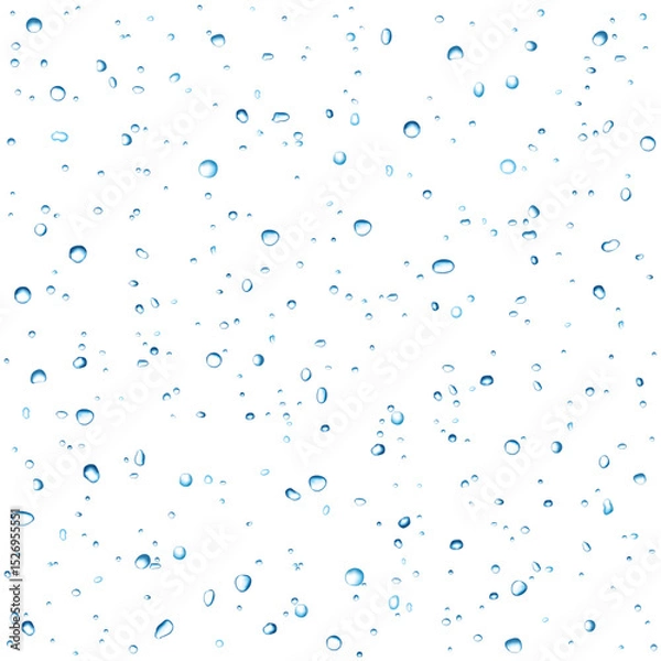Fototapeta Realistic ice particles splash.