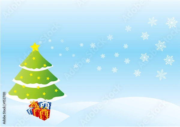 Fototapeta christmas card