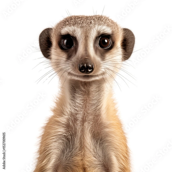 Obraz A cute baby animal with a big nose and big eyes